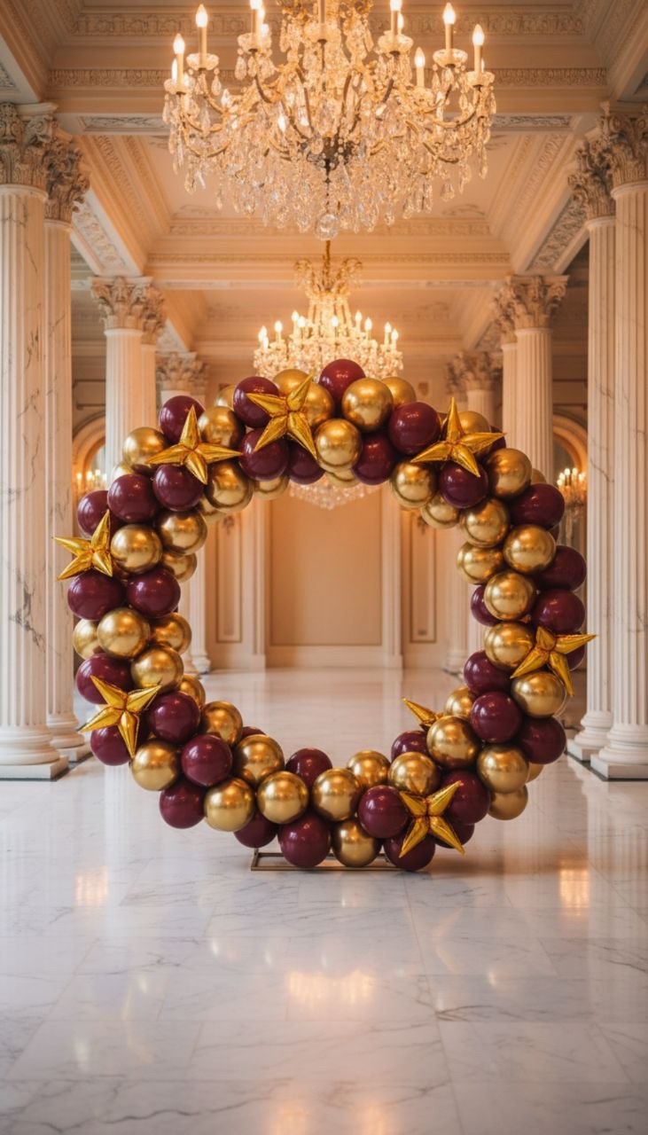 Balloon decor for corporate event in LA