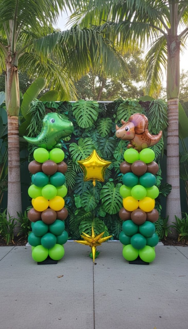 Full event styling with balloon decorations