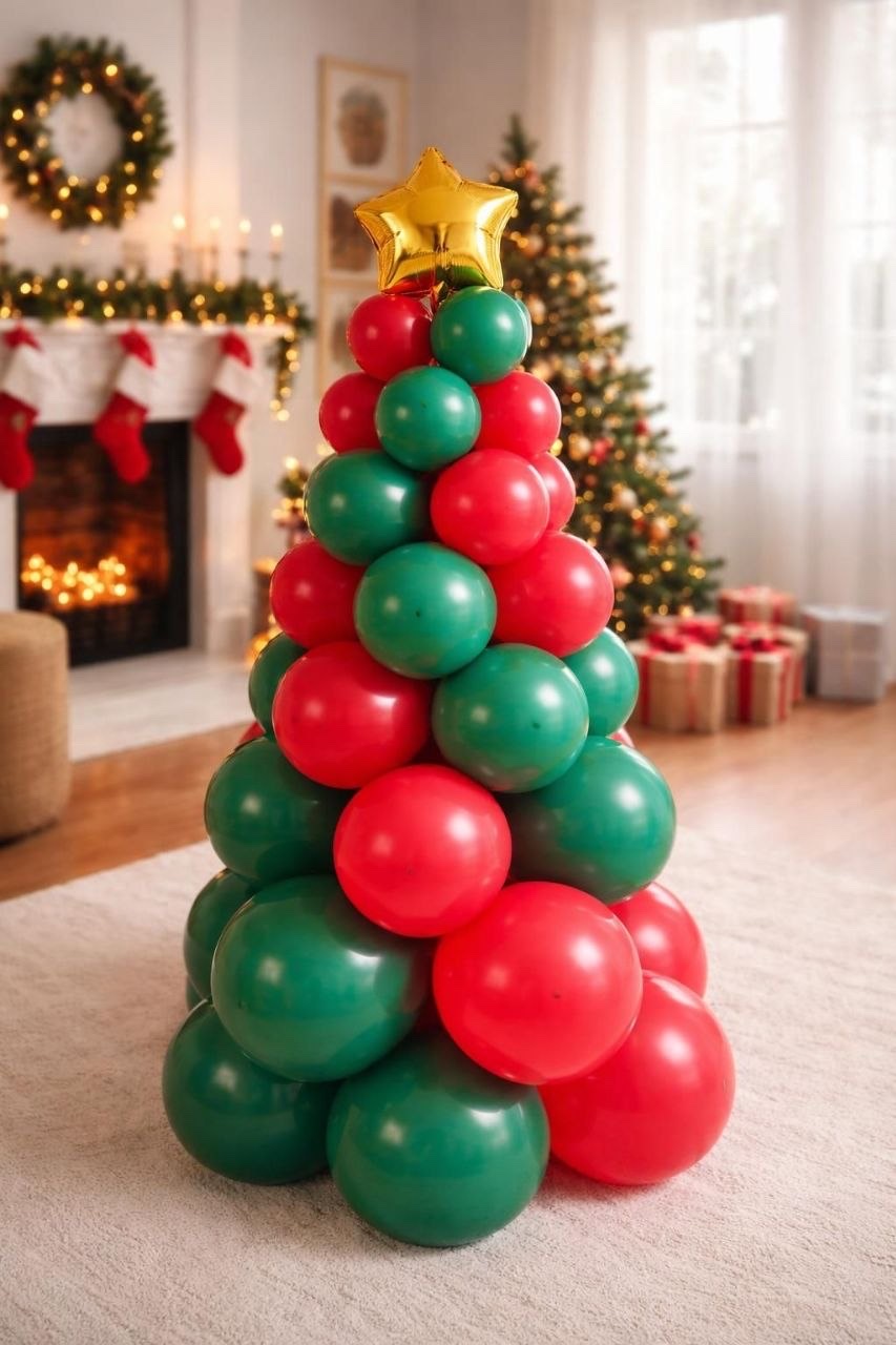 Custom balloon installation for special event
